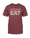 Hunt Hook Eat Logo T-shirt