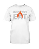 Hunt Hook Eat Logo T-shirt