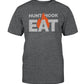 Hunt Hook Eat Logo T-shirt