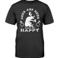 Deer and Beer Make Me Happy T-shirt